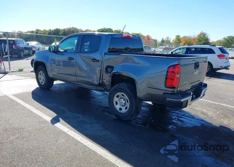2019 Chevrolet Colorado Wt из США, поврежденный, VIN 1GCGSBEA6K1190860